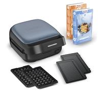 Tefal Snack Collection, Cialda e croche-signore, 20 set di piatti disponibili, Ricette dolci e salate, SW8674F0