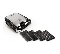 Tefal SW854D tostiera 700 W Nero, Acciaio inox