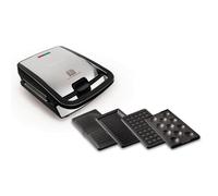 Tefal SW854D16 tostiera 700 W Nero, Acciaio inossidabile