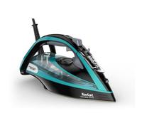 Ultimate Pure FV9844 ferro da stiro Ferro da stiro a secco e a vapore Piastra Durilium Autoclean 3200 W Nero, Blu Nero/Turchese, Ferro da stiro a secco e a vapore, Piastra Durilium Autoclean, 2,5 m, 250 g/min, Nero, Blu, 60 g/min