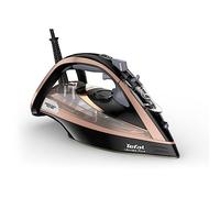 Tefal Ultimate Pure FV9845 Ferro da stiro a secco e a vapore Piastra Durilium Autoclean 3100 W Nero, Rame