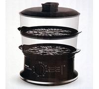 Vc140135 Vaporiera Nero, 900 W, Numero Di Cestelli 2