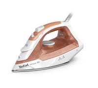 Tefal Virtuo 30 FV2C40E0 ferro da stiro Ferro da stiro a secco e a vapore Piastra in Ceramica 2000 W Pesca, Bianco