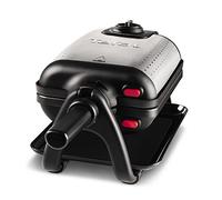 Tefal WM755D12 2waffle 1200W Nero, Acciaio inossidabile piastra per waffle