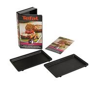 TEFAL XA800912 - Set di piatti per toast alla francese, antiaderente, per snack e snack