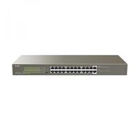 Tenda TEG1124P-24-250W switch di rete Non gestito Gigabit Ethernet (10/100/1000) Supporto Power over Ethernet (PoE)