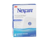 Tegaderm Bende Trasparenti Impermeabili 4 X 4,75 Pollici 4 Ognuna Di Nexcare