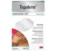 Tegaderm Medicazione Sterile Trasparente 6x7 cm 5 Pezzi