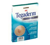 MEDICAZIONE TRASPARENTE STERILE SEMIPERMEABILE IN POLIURETANO TEGADERM FILM CM10X12 5 PEZZI