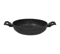 Tognana Authentika, Tegame 2 manici 26 cm, alluminio, Nero, Made in Italy