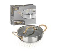 Tegame 20 cm triplo strato Tri Ply - Gold con coperchio oro