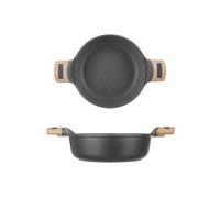 Tegame 24 cm con coperchio Evolution grigio