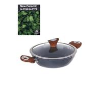 Tegame 24 cm con coperchio ottanio New Ceramic