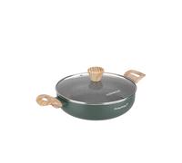 Tegame 24 cm verde Cooking Therapy con coperchio