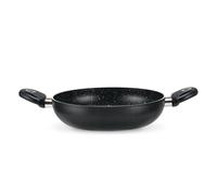 Tegame 28cm Antiaderente Effetto Pietra con Minerali e Fondo Inox