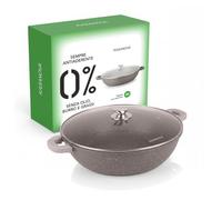 Tegame 40 cm con coperchio I Giganti design marrone