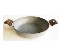 TEGAME alluminio alto spessore 7 strati minerali manico effetto legno - Woody