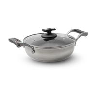 Tegame Antiaderente Antigraffio ad Induzione Chef con Coperchio 32 cm