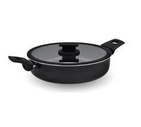 Tegame Antiaderente Vulcano con Coperchio in Vetro e Silicone 26 cm