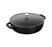 Tegame Chistera 24 cm Nero in Ghisa