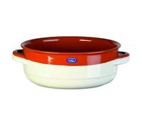 Tegame con coperchio Vulcania terracotta smaltata B1TE2
