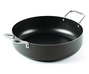 Tegame Domo D94TE3200 CHEF LINE 2 manici acciaio Grigio scuro