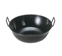 Tegame Fonda cm 50 Acciaio Carbonio Smaltato Friggitrice Ilsa Friggitrice Fritto