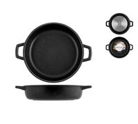 Tegame Fusione Antiaderente Extra Chef 2 Manici diametro Cm16 marca H&H