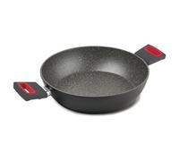 Ghidini Cipriano Tegame Alluminio antiaderente (28cm) VIVÀ Grigio e Rosso 2257