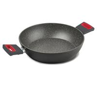 Ghidini Cipriano Tegame Alluminio antiaderente (28cm) VIVÀ Grigio e Rosso 2257