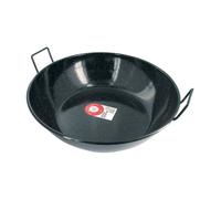 Tegame in acciaio spazzolato con manici friggere fritture friggitrice in ferro