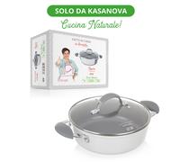 Tegame induzione 24 cm con coperchio Fatto in casa da Benedetta