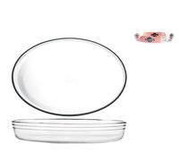 Tegame Ovale Arcuisine 30x21 Trasparente Pyrex