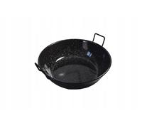TEGAME PADELLA PER FRITTURA PAELLA ARROSTI in ACCIAIO SMALTATO 50 CM