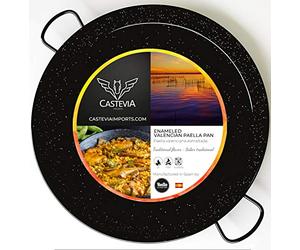 Tegame per Paella Smaltata 55cm 16 portions