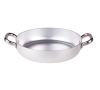 Pentole agnelli, tegame 2 manici ø 32 alluminio puro prodotto professionale - 8007441012977