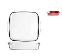 Tegame Quadro Arcuisine 25x22 Trasparente Pyrex