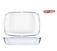 Tegame Rettangolare Arcuisine 35x23 Trasparente Pyrex
