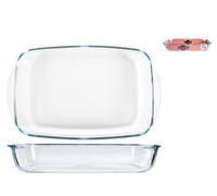 Tegame Rettangolare Arcuisine 39x24 cm Trasparente