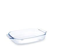 Tegame Rettangolare In Vetro Borosilicato 34X22Cm