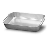 Tegame teglia rettangolare Alto Due Maniglie fisse professionale FASA alluminio
