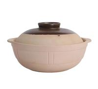 Tegame Terracotta Casseruola da 1 litro for fornello a induzione Riso Noodle Porridge Zuppa di latte Stufato argilla Pentola terracotta