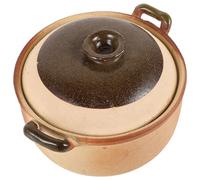 Tegame Terracotta Casseruola Pentole di terracotta da cucina con coperchi Zuppa ruvida antiaderente for padelle