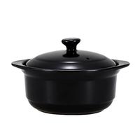 Tegame Terracotta Noodle Ramen Ciotola Pentole for zuppa in ceramica smaltata Stewpot Stufato Casseruola Pentola in(No tray)