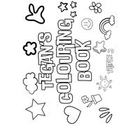 Tegan's Colouring Book: Personalised with Your Name on Every Page