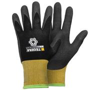 Tegera 8810 - Guanti da lavoro invernali, protezione dal calore e dal freddo, in schiuma di nitrile, Cat II, certificati EN 388 e EN 407 (taglia 8, 1 paio)