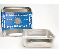 Teglia alta quadrata modello non stick di cm 32
