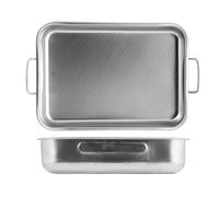 Teglia alta rettangolare modello non stick di cm 35