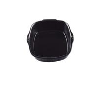 Teglia Antiaderente For Torte Cestino Airfryer For Teglia Accessori For Friggitrice Ad Aria Cestino For Pizza Piatto For Pizza Attrezzi For Torte(7 inch black)