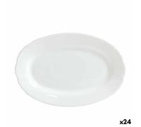 Teglia da Cucina Bormioli Ebro Vetro Ovale 23 x 15,5 x 2,1 cm [24 Unità]